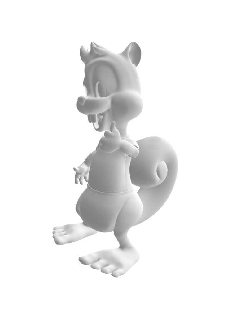 Earnie_3D model digital3